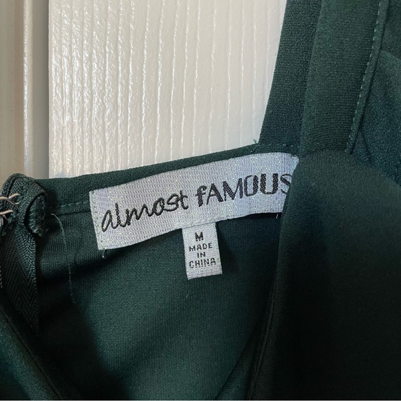 Forest/Emerald/Hunter Green Cocktail Dress - Picture 5 of 5